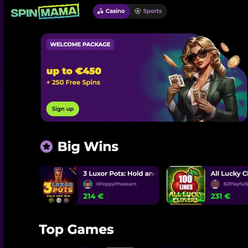 Best spinmama app in Global